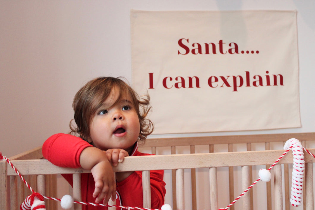 Santa I can explain Banner