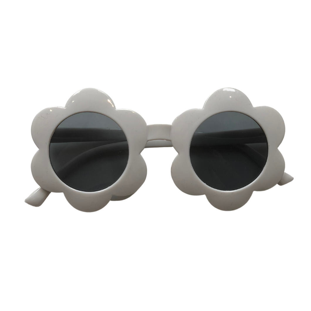 White Flower Sunglasses